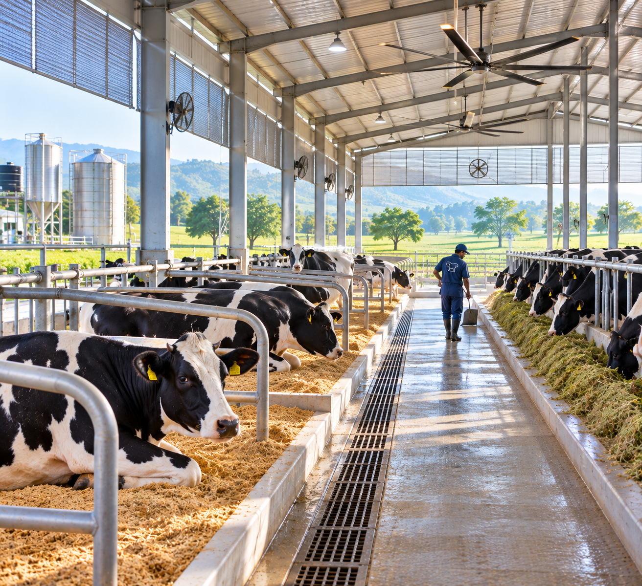 Modern Cattle Shelters