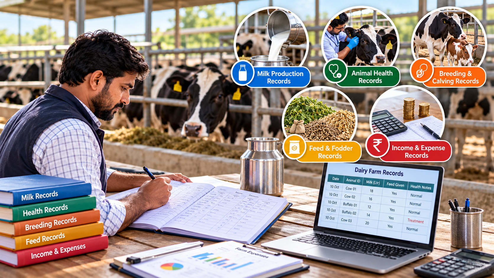 How to Maintain Dairy Farm Records: A Practical Guide for Farmers
